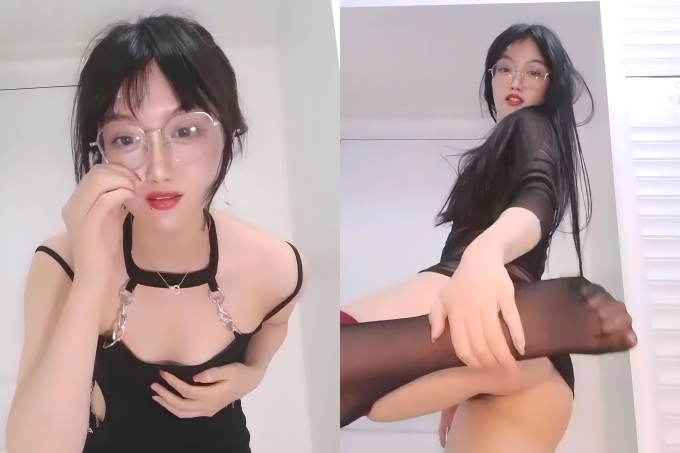 甜美眼镜妹妹!性感包臀裙吊带丝袜!没穿内裤多毛骚穴,道具猛捅水嫩多汁,大白臀椅子骑坐